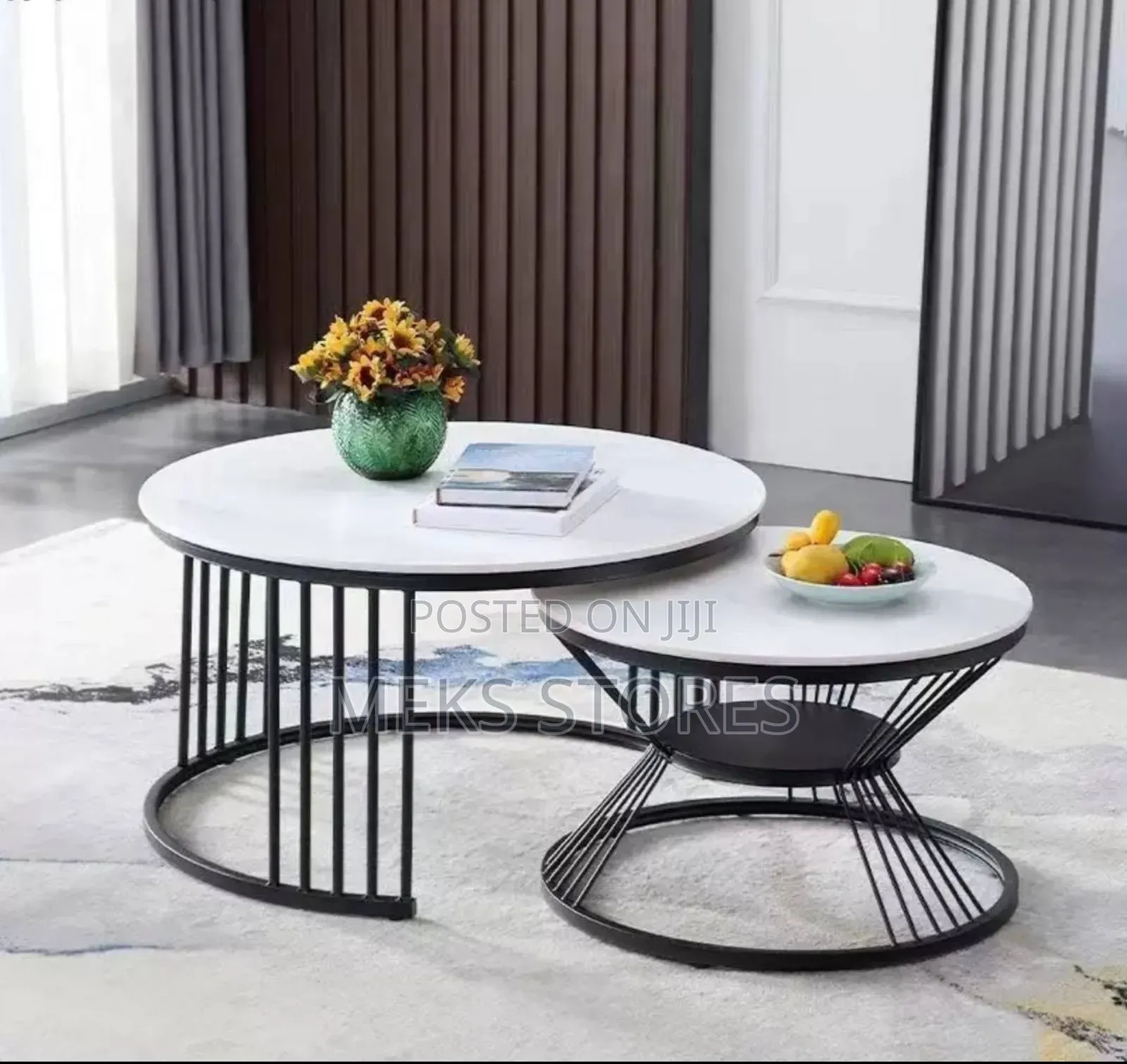 2 Set Marble Centre Table