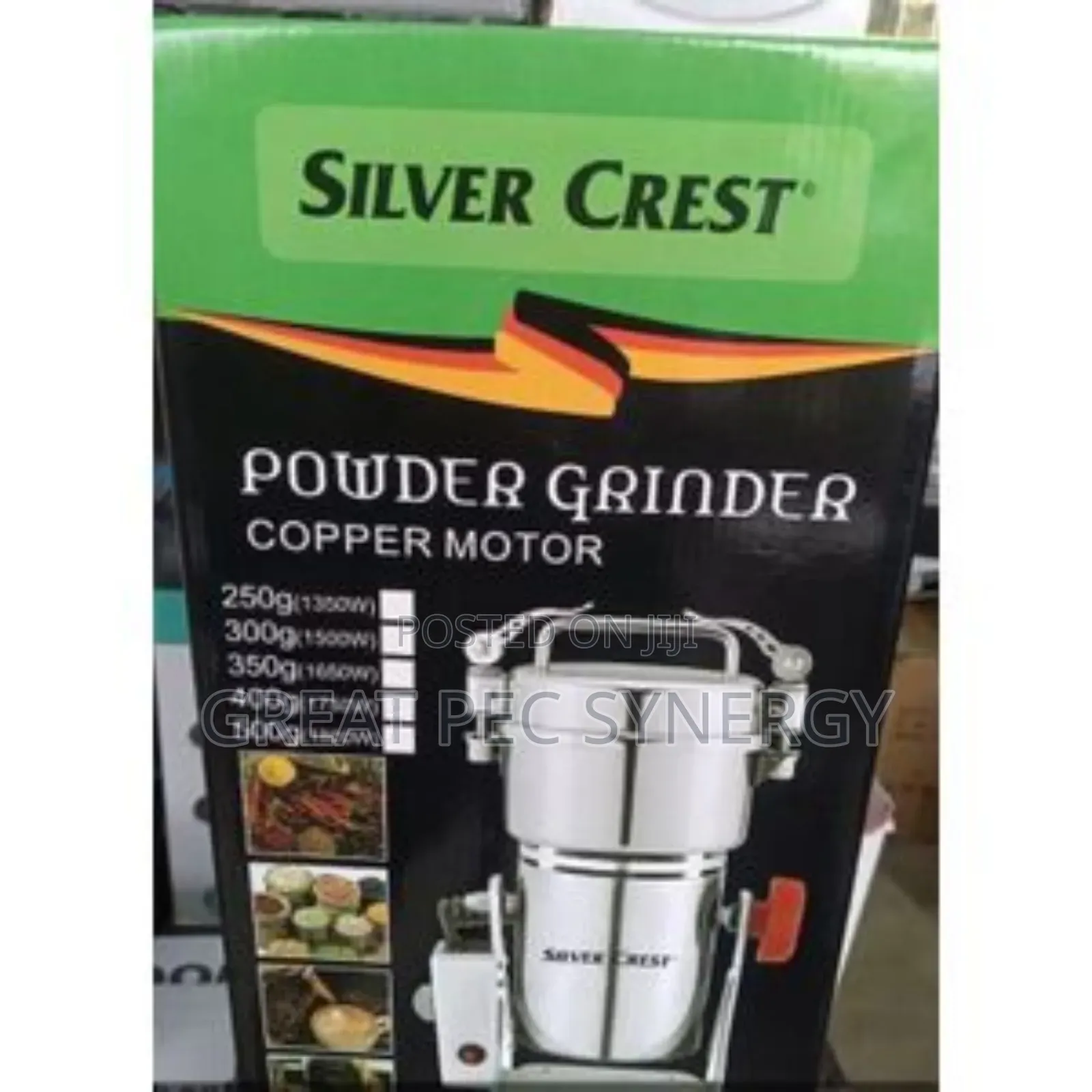 Silver Crest Powder Grinder Copper Motor 300gm