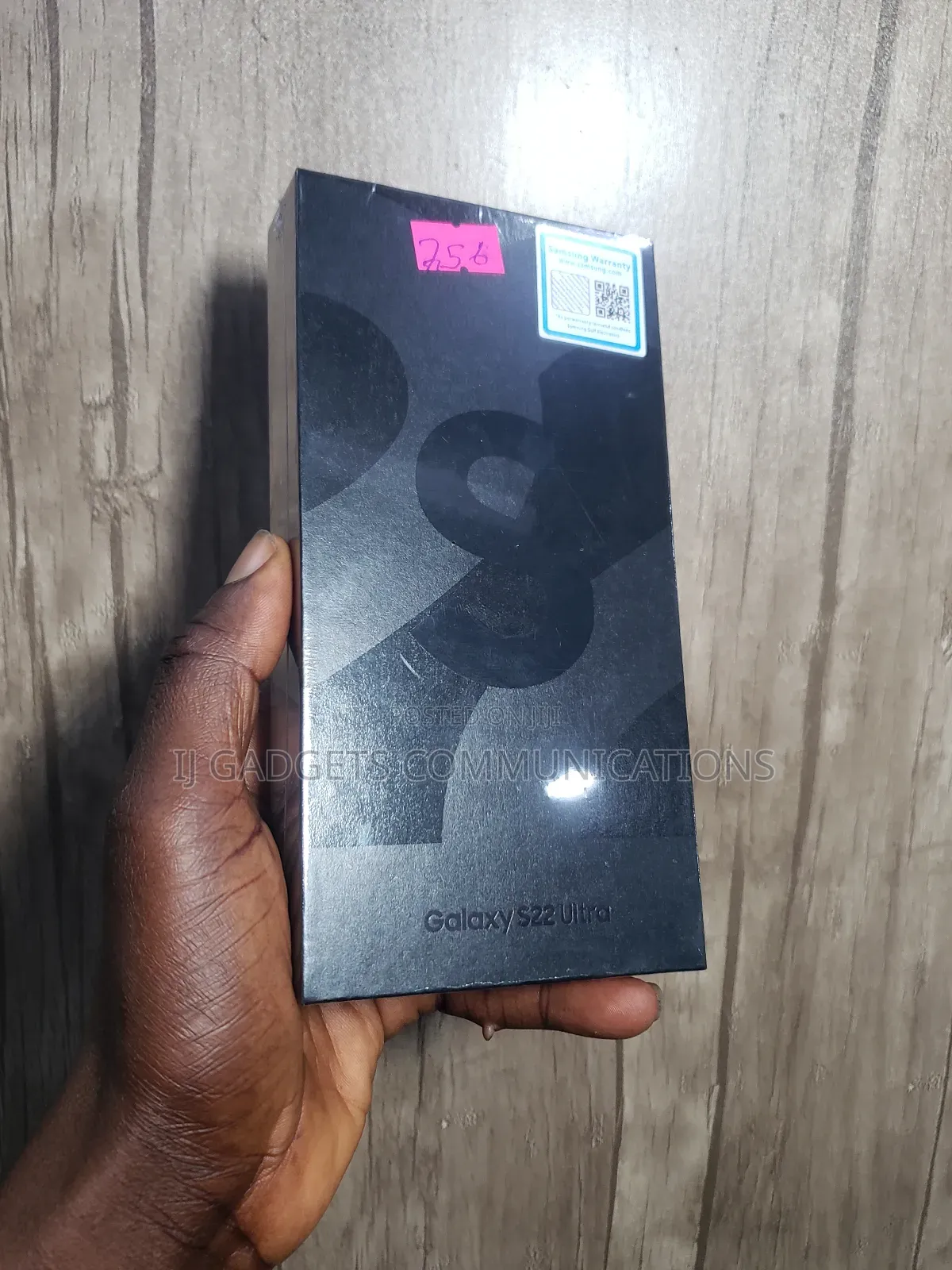 New Samsung Galaxy S22 Ultra 256 GB Black