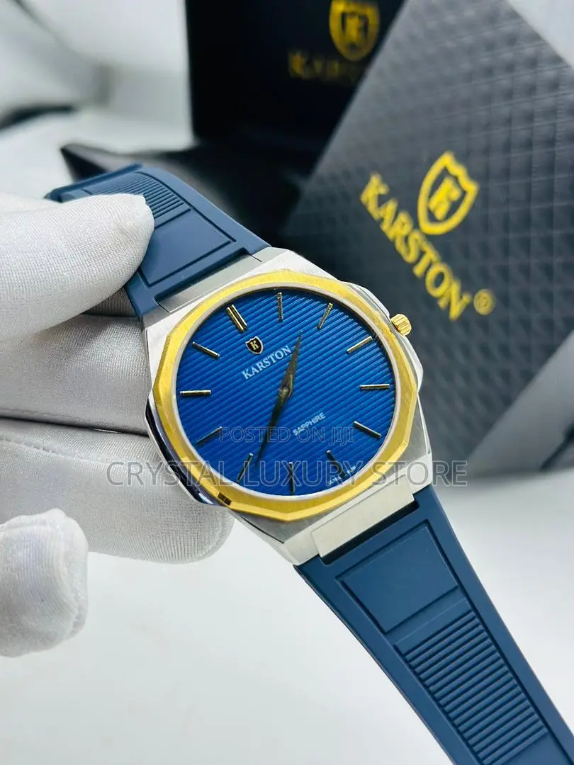 Karson Quality Luxury Men Automatic Engine Wristwatch