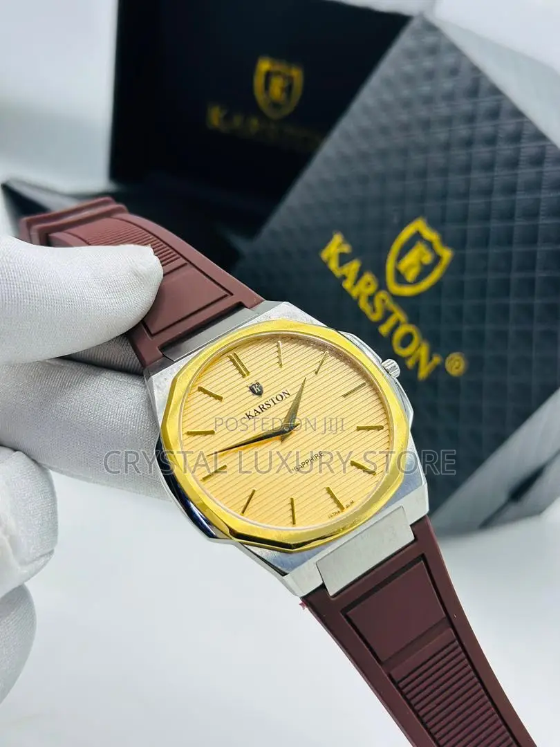 Karson Quality Luxury Men Automatic Engine Wristwatch