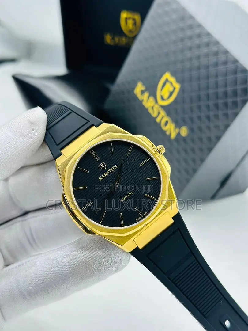 Karson Quality Luxury Men Automatic Engine Wristwatch