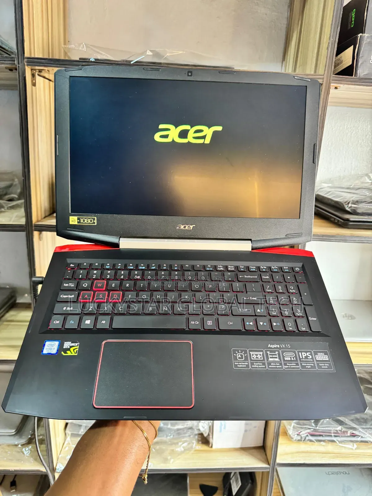 Laptop Acer Aspire VX 15 16GB Intel Core i7 SSD 256GB