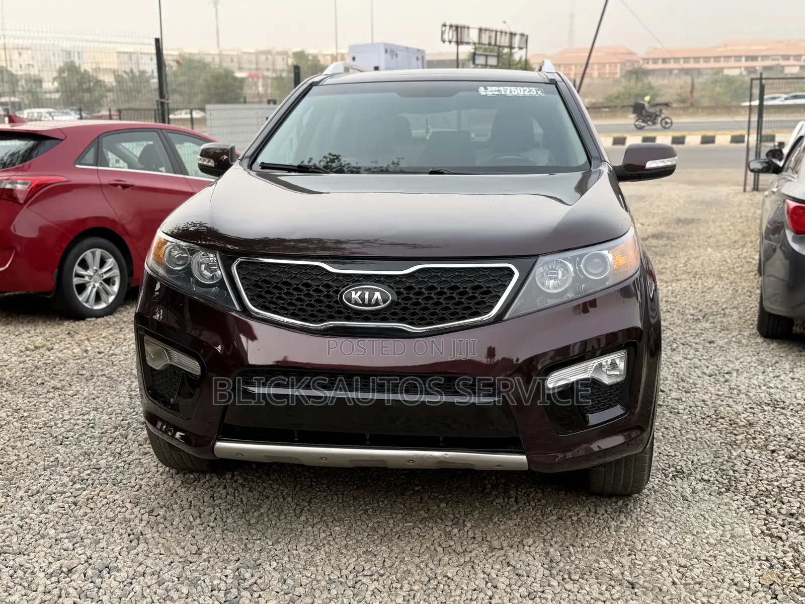 Kia Sorento SX V6 2013 Maroon