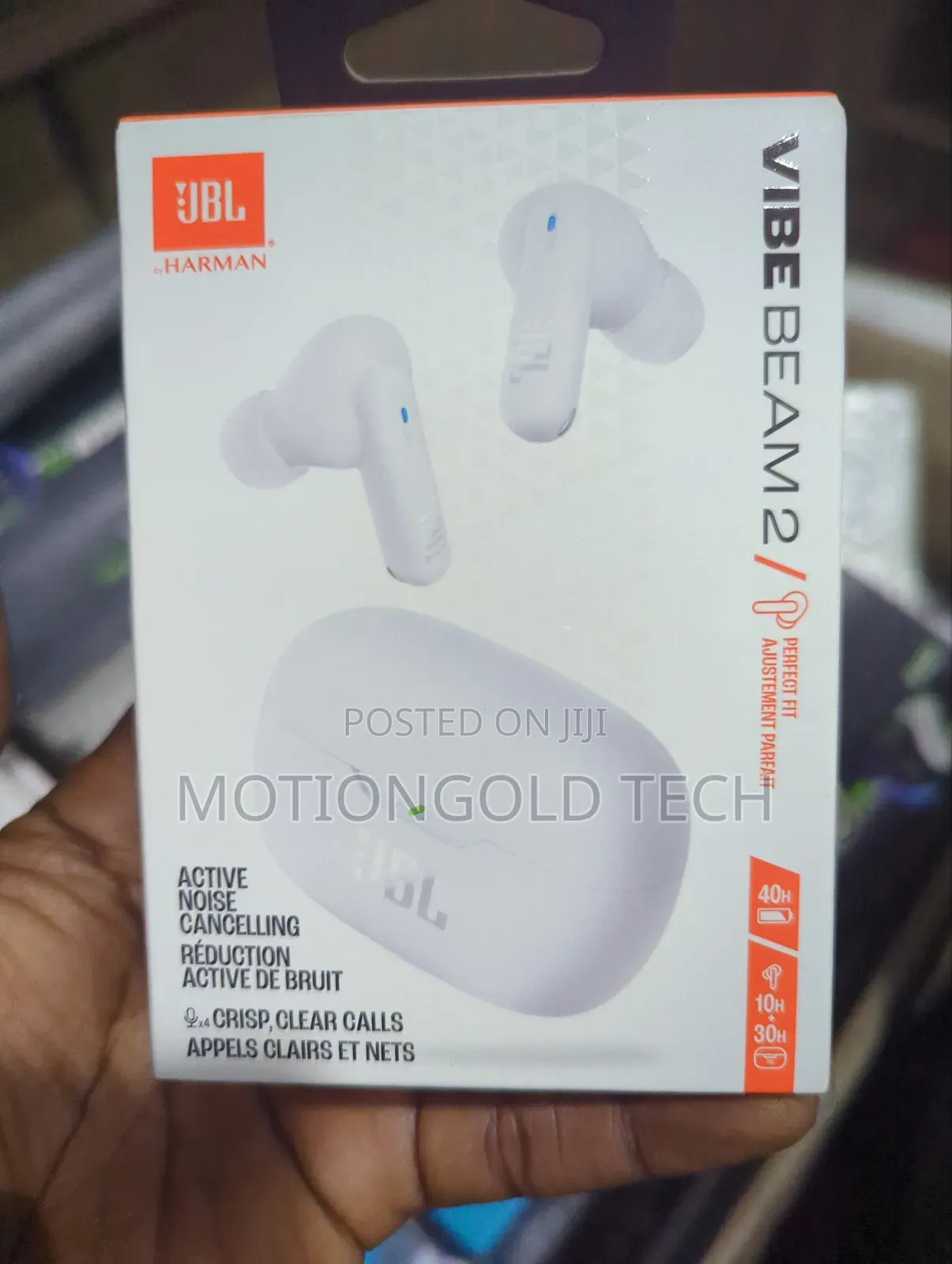 JBL Vibe Beam 2 Bluetooth Earbuds