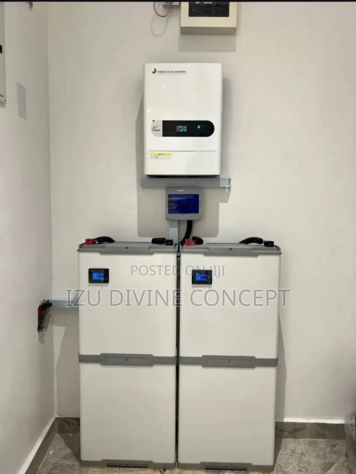 10kva Inverter Setup and 30kwh Lithium Battery Backup