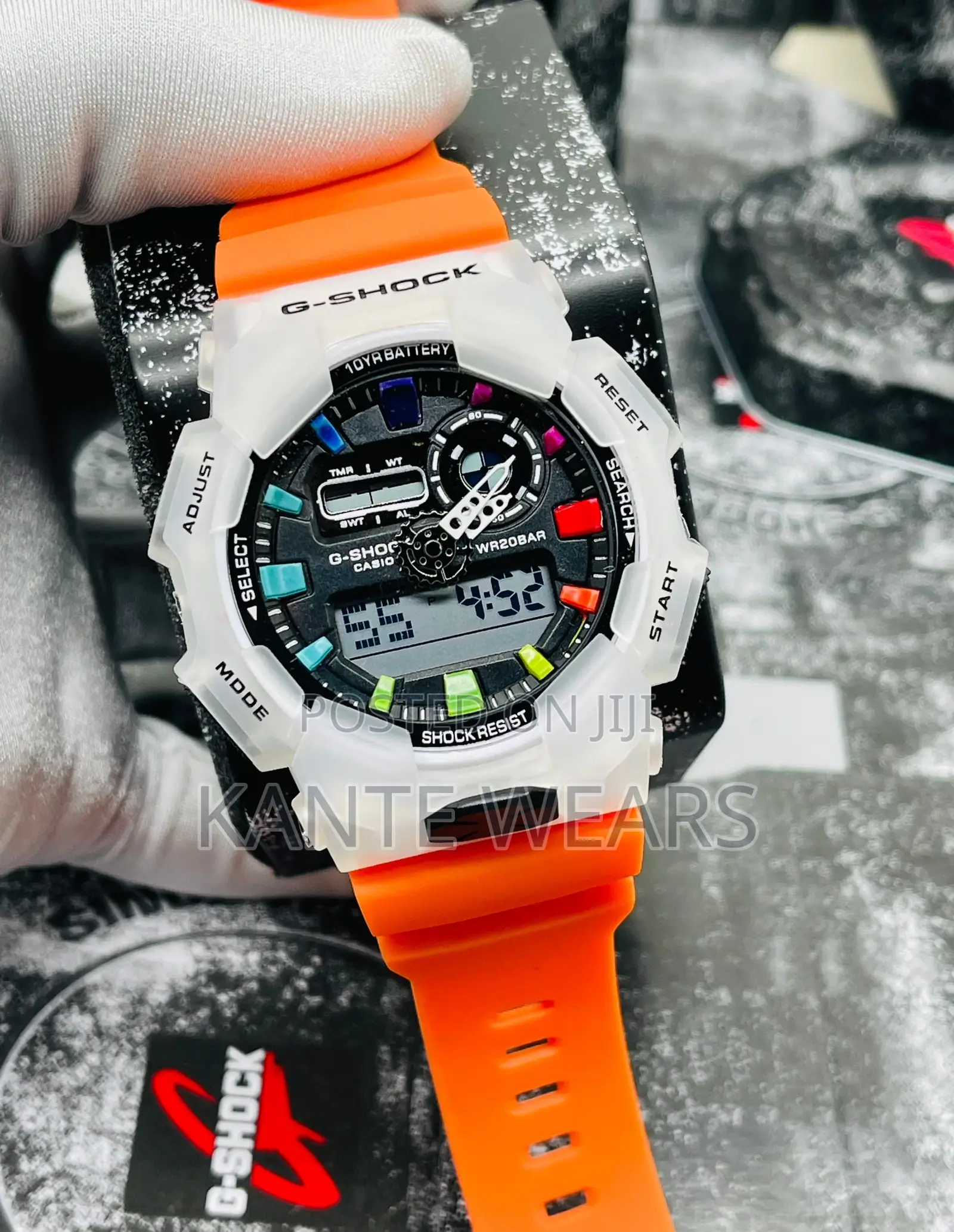 Gshock Dual Time Rubber