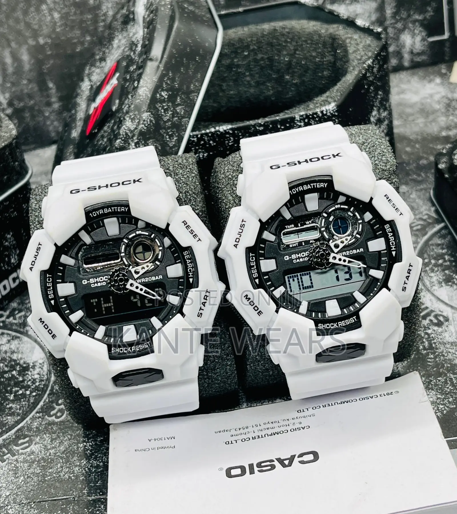 Gshock Dual Time Rubber