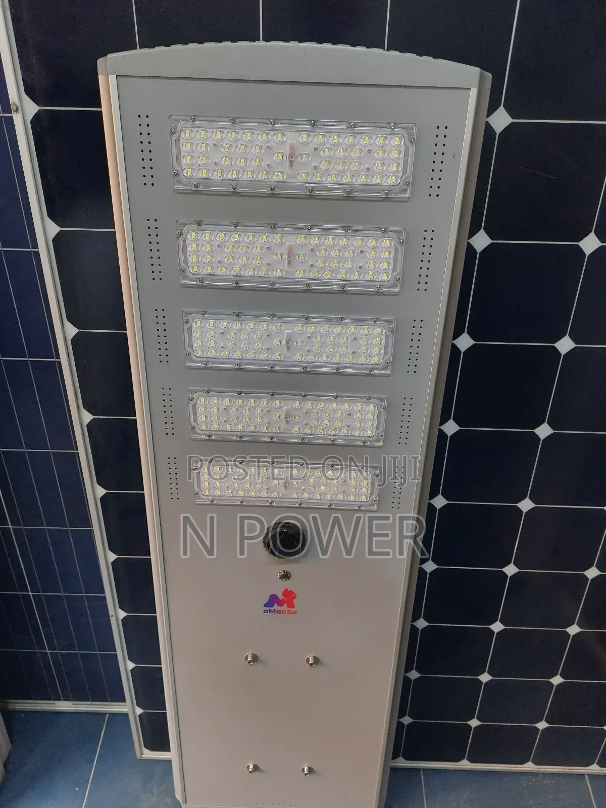 Industrial Solar Street Light Built With Lithium Iron Battery