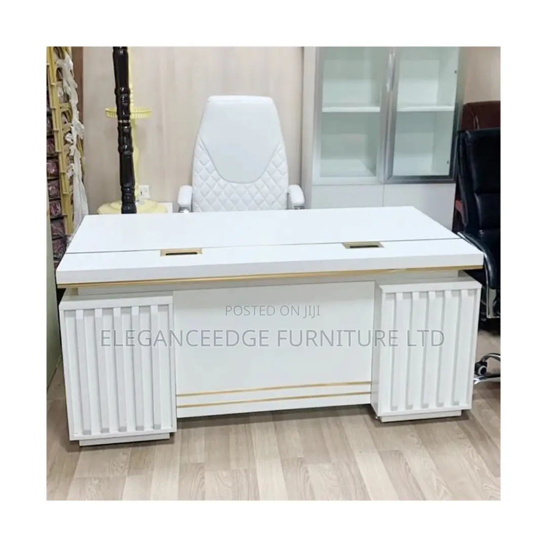 1.4 Meter Executive Director Office Table With 3 Drawers and Cupboard