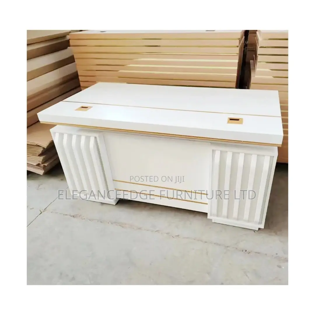 1.4 Meter Executive Director Office Table With 3 Drawers and Cupboard