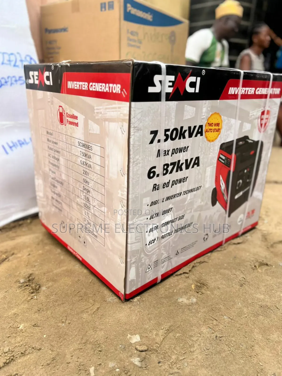 Senci Inverter Generator [Super Silent, Remote, Durable, Classic]