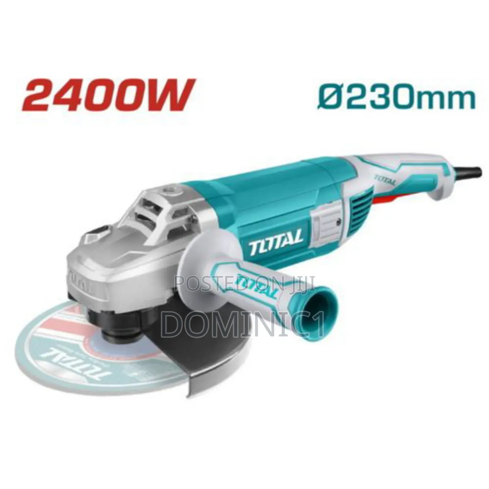Total Angle Grinder 2400watt  9 Inch Heavy Duty