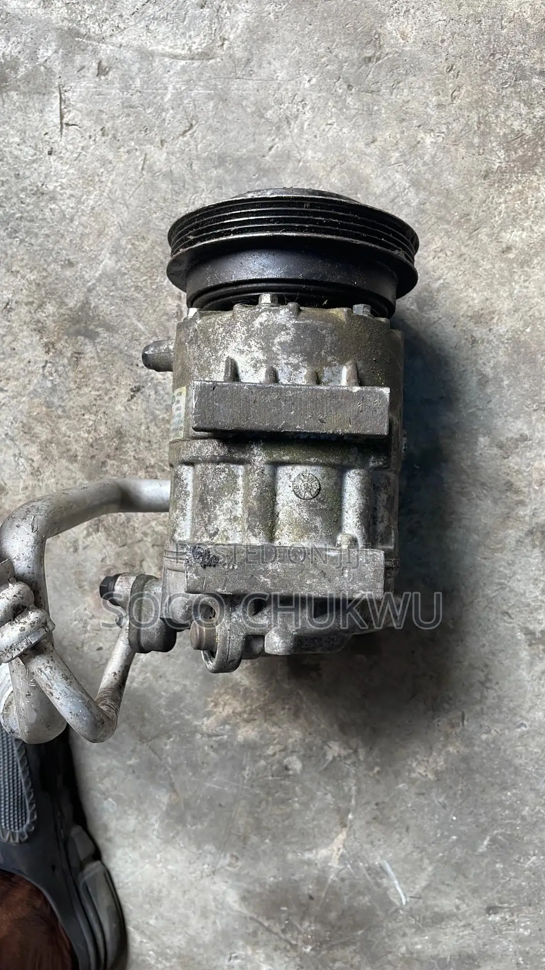 Ac Compressor Hyundai Elantra 2006 2007 2008 Back Engine