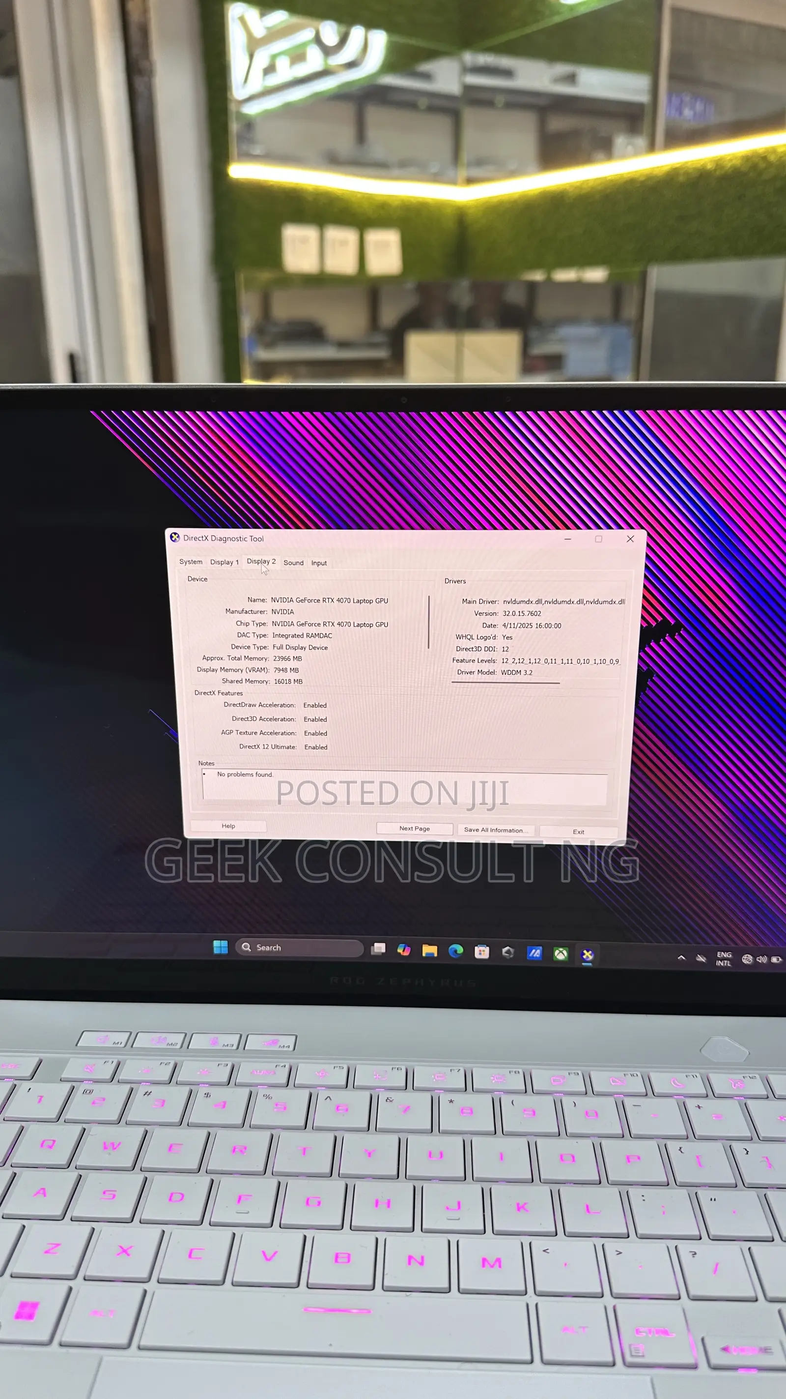 Laptop Asus ROG Zephyrus G14 32GB AMD Ryzen 9 SSD 1T