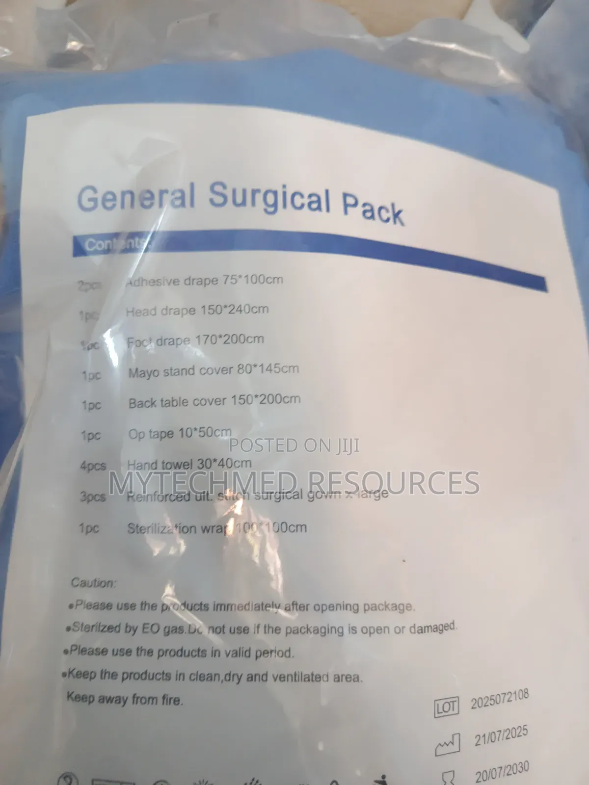 General Surgical Pack