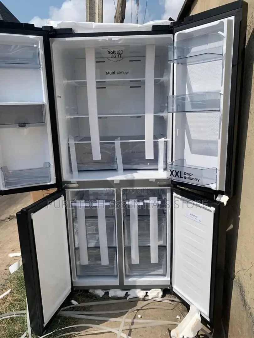 New Hisense Inverter 4 Door Side by Side Refrigerator 482liters