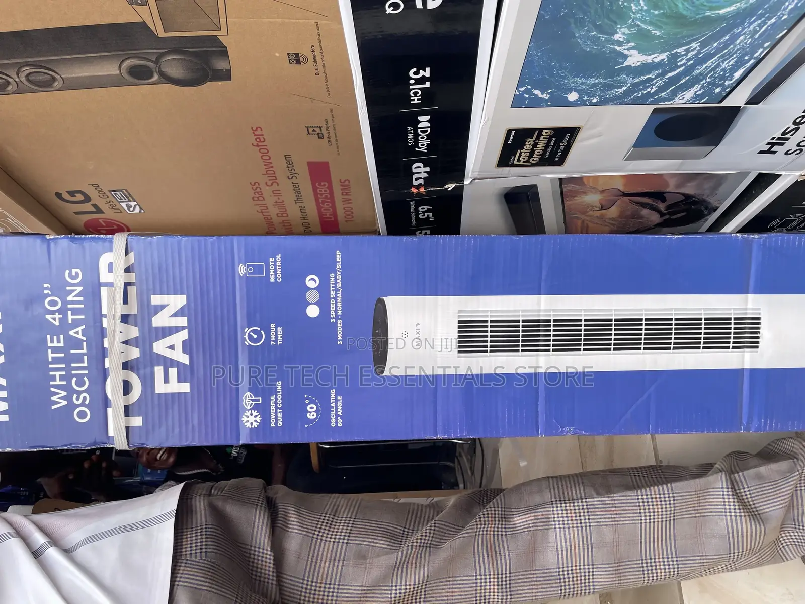 New Maxi Tower Luxurious Fan