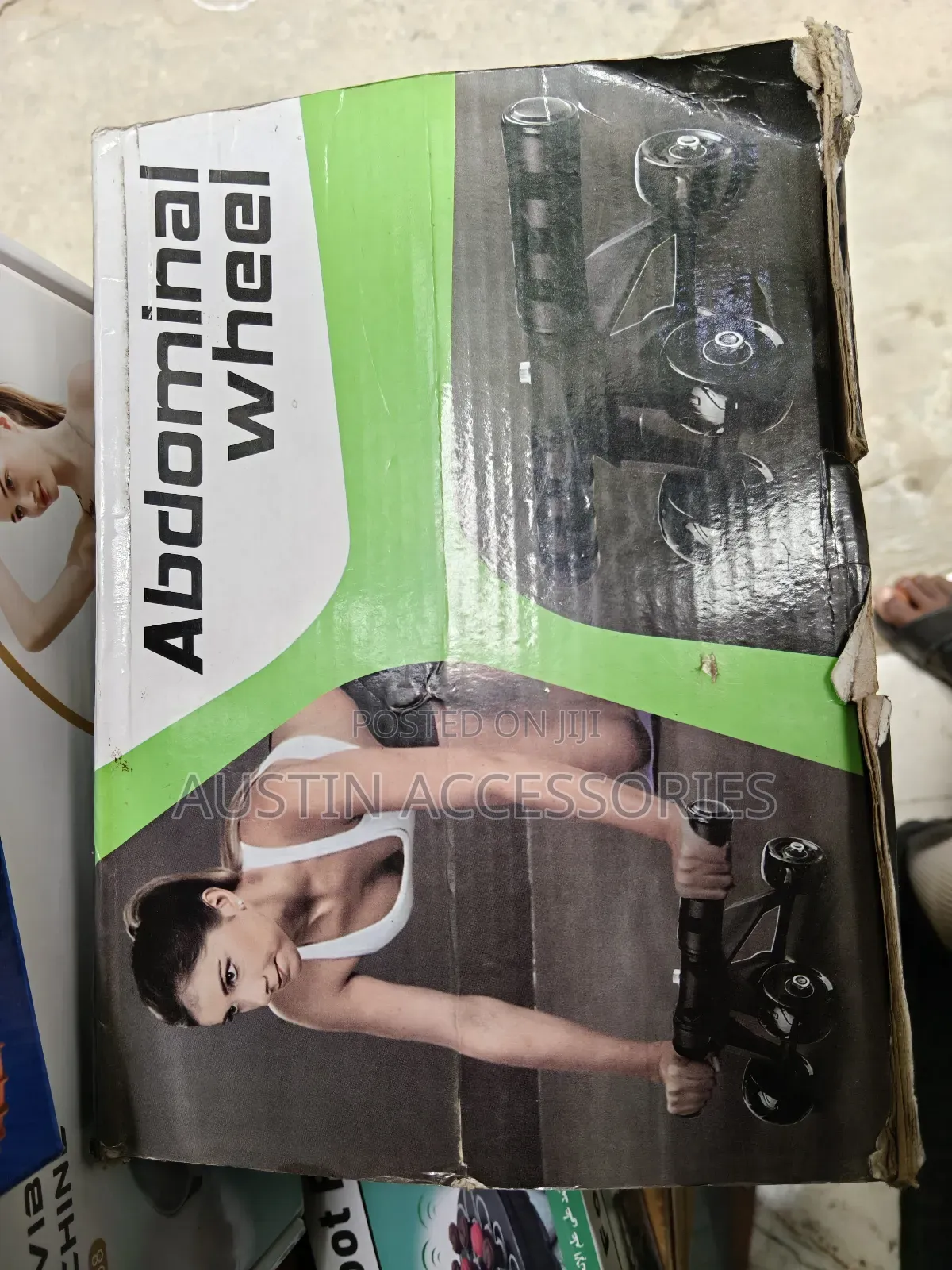 Quick Fit Abdominal Wheel Roller Exerciser For Abdominal/Muscle