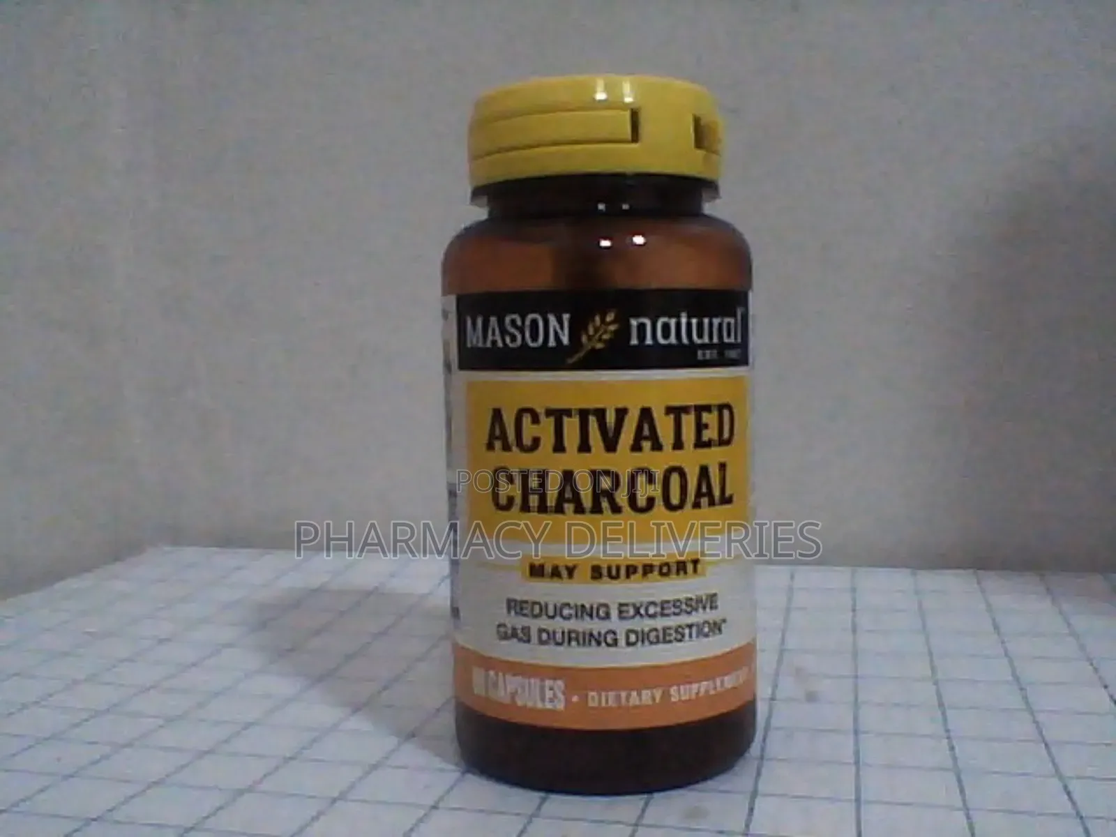 Natural Activated Charcoal – Digestive Comfort Support 