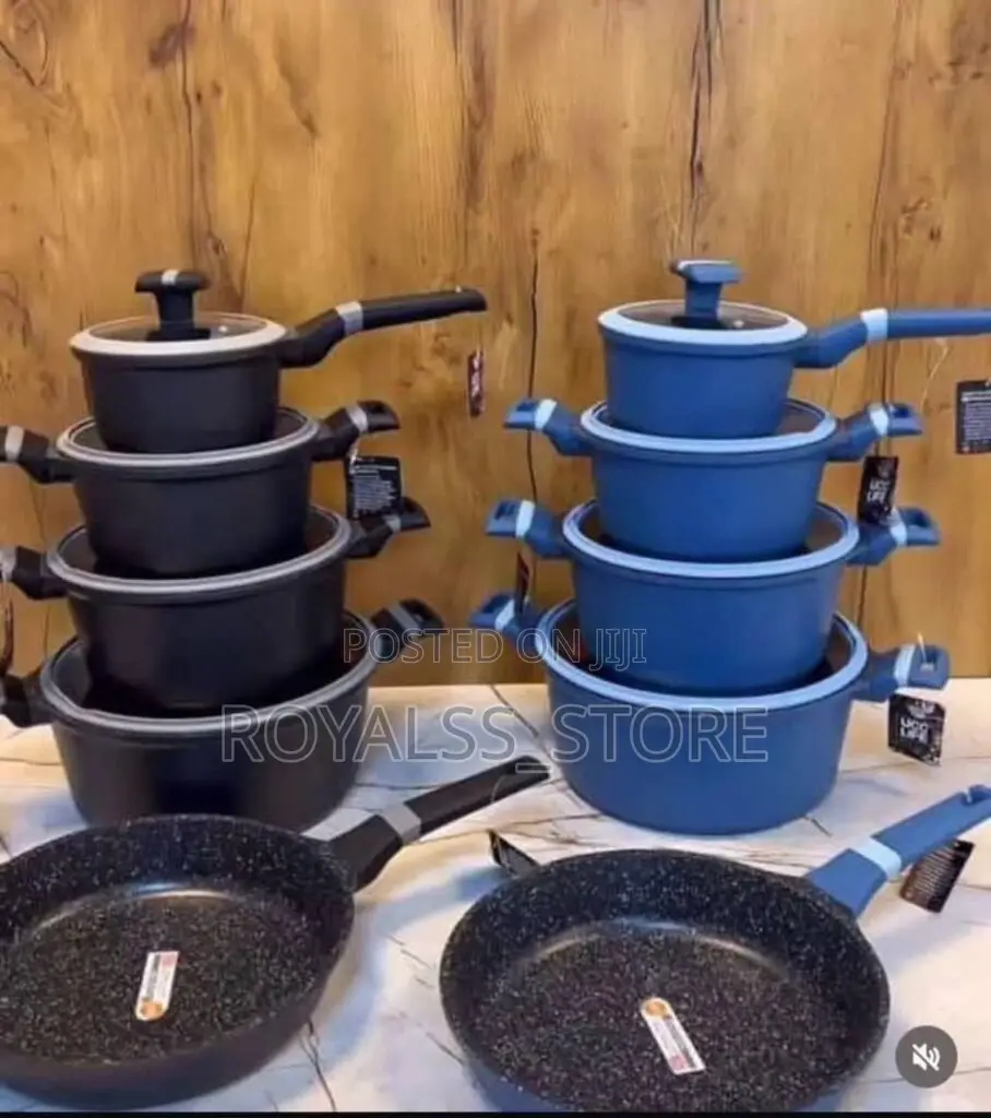 Ucc Life Granite Die Cast Iron Pot Set - Cookware Set