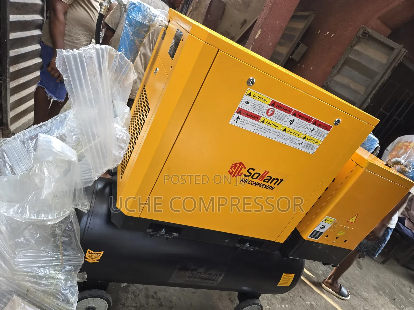 10hp Screw Compressor With Air Tank And Dryer