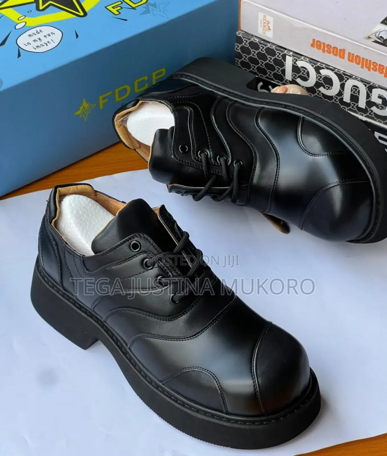 Latest Design Fashion High Sole Shoes