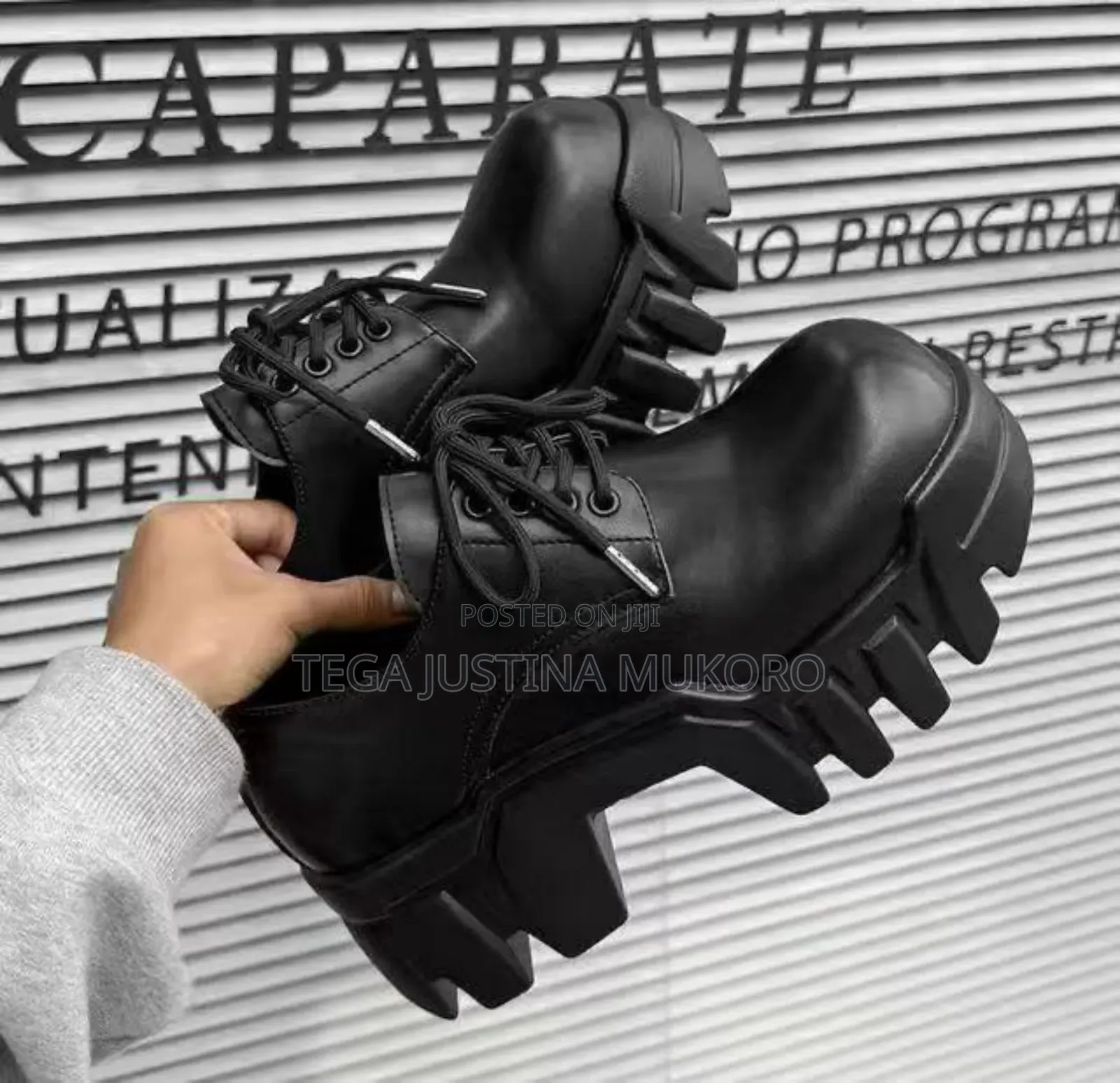 Latest Design Fashion High Sole Shoes