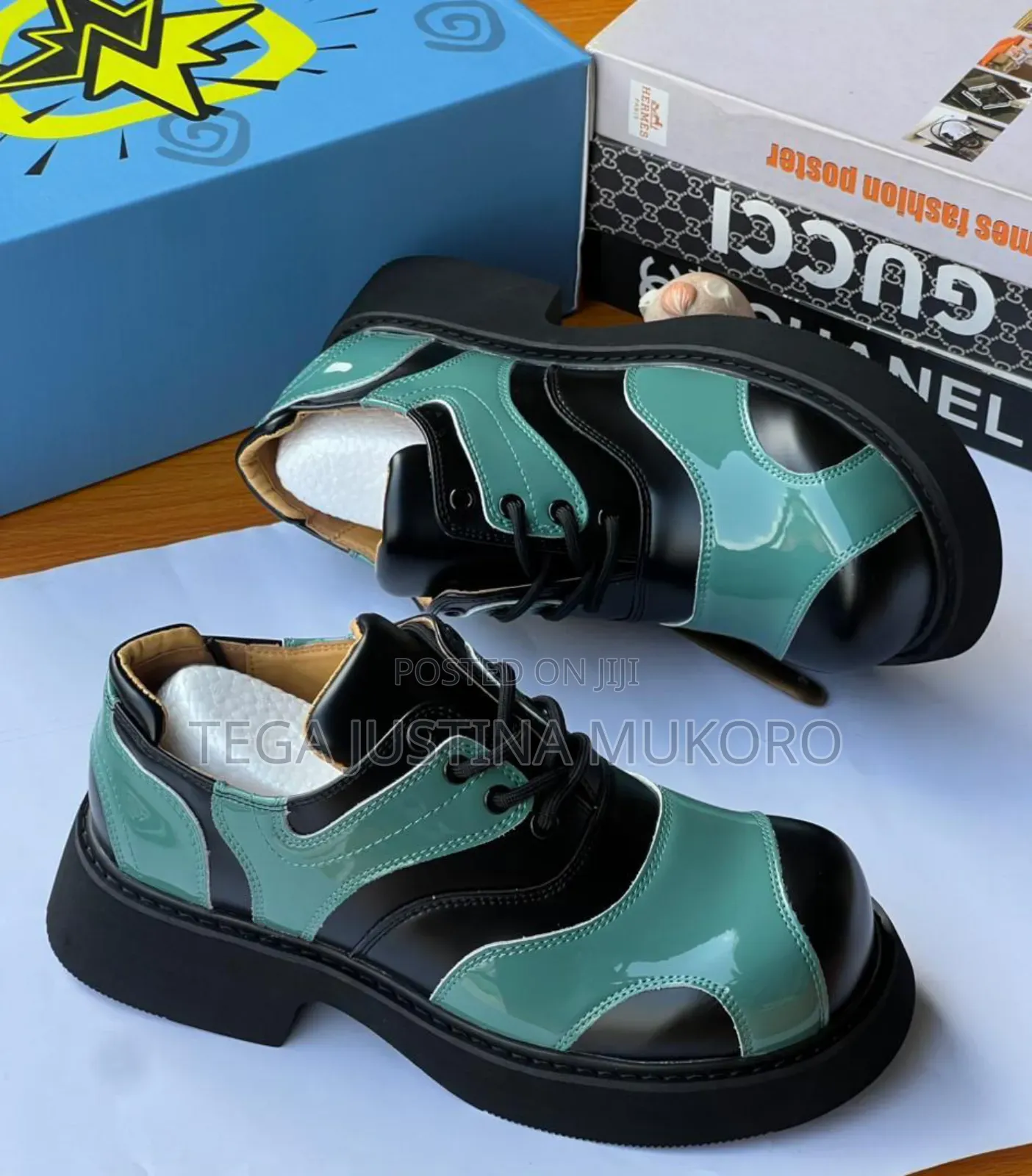Latest Design Fashion High Sole Shoes