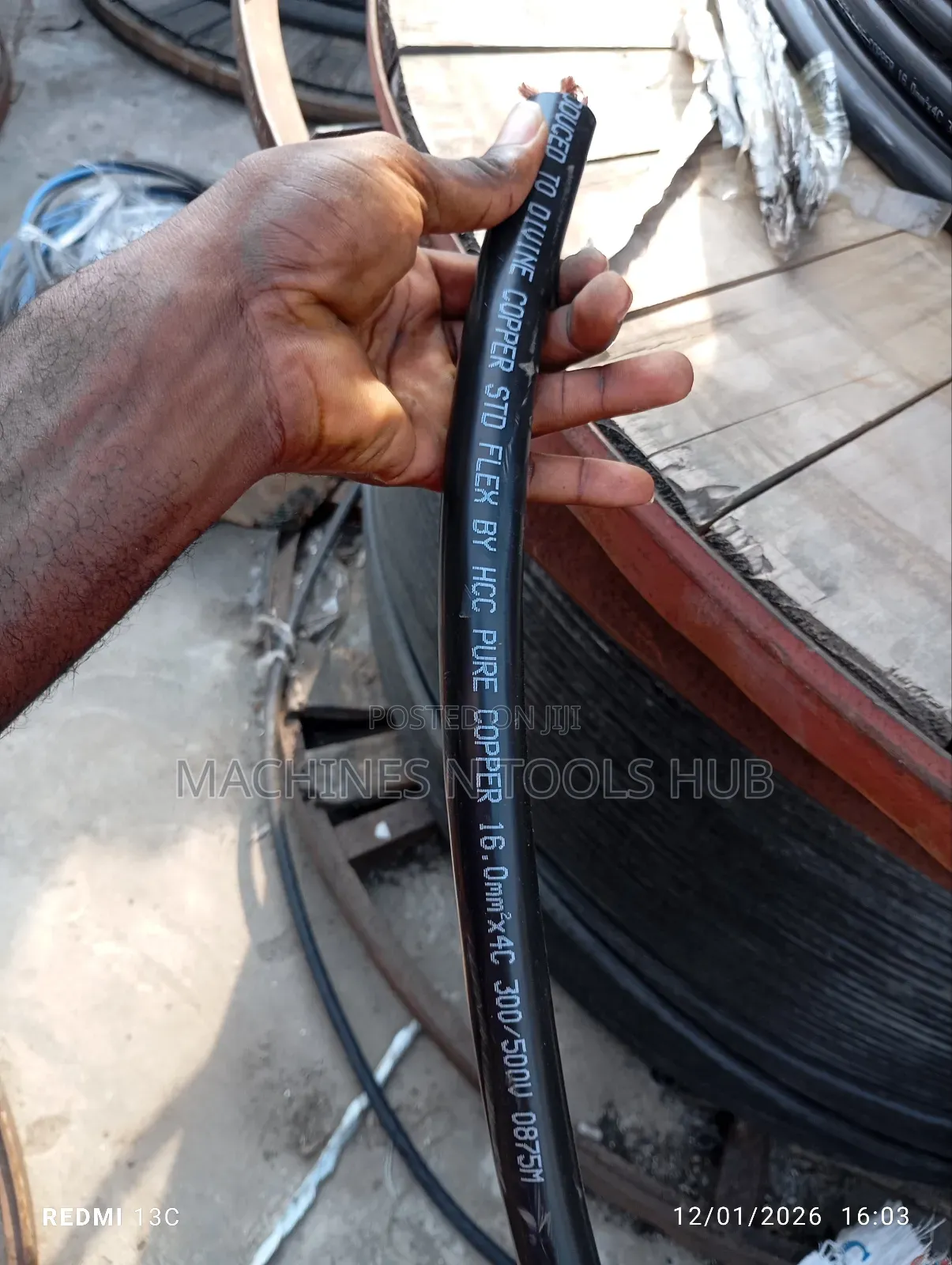 Trs Ho7 16mm 4 Core Flexible Electric Wire
