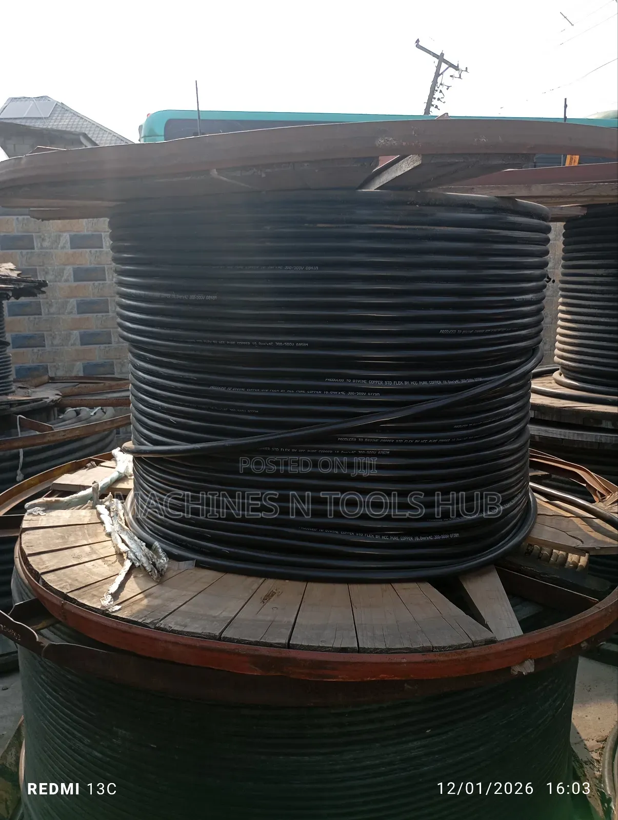 Trs Ho7 16mm 4 Core Flexible Electric Wire