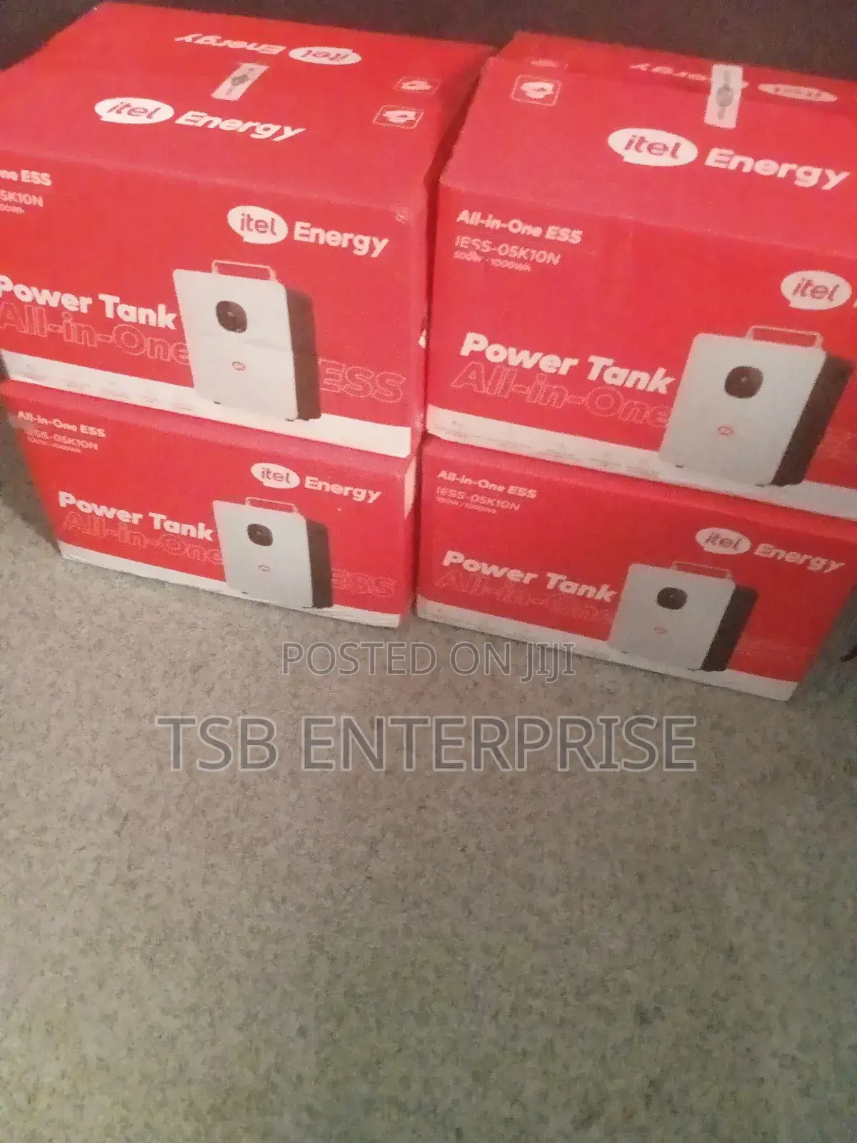 Title: Itel Power Tank 500w Portable Power Station