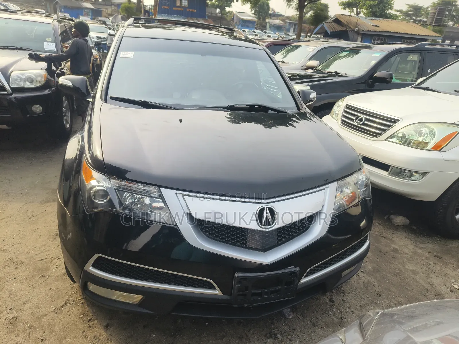 Acura MDX Advance Package SUV AWD (3.7L 6cyl 6A) 2010 Black