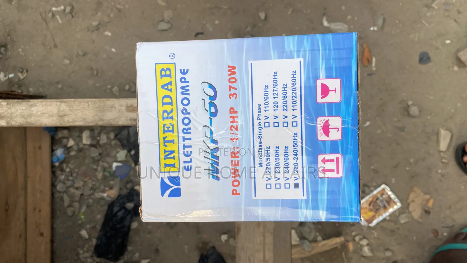 0.5hp Thermostat Interdab Surface Pump