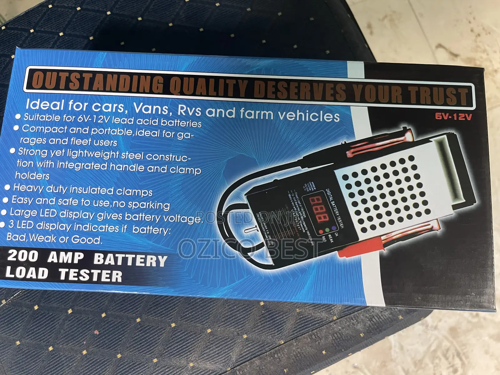 200amp Battery Tester Load Tester