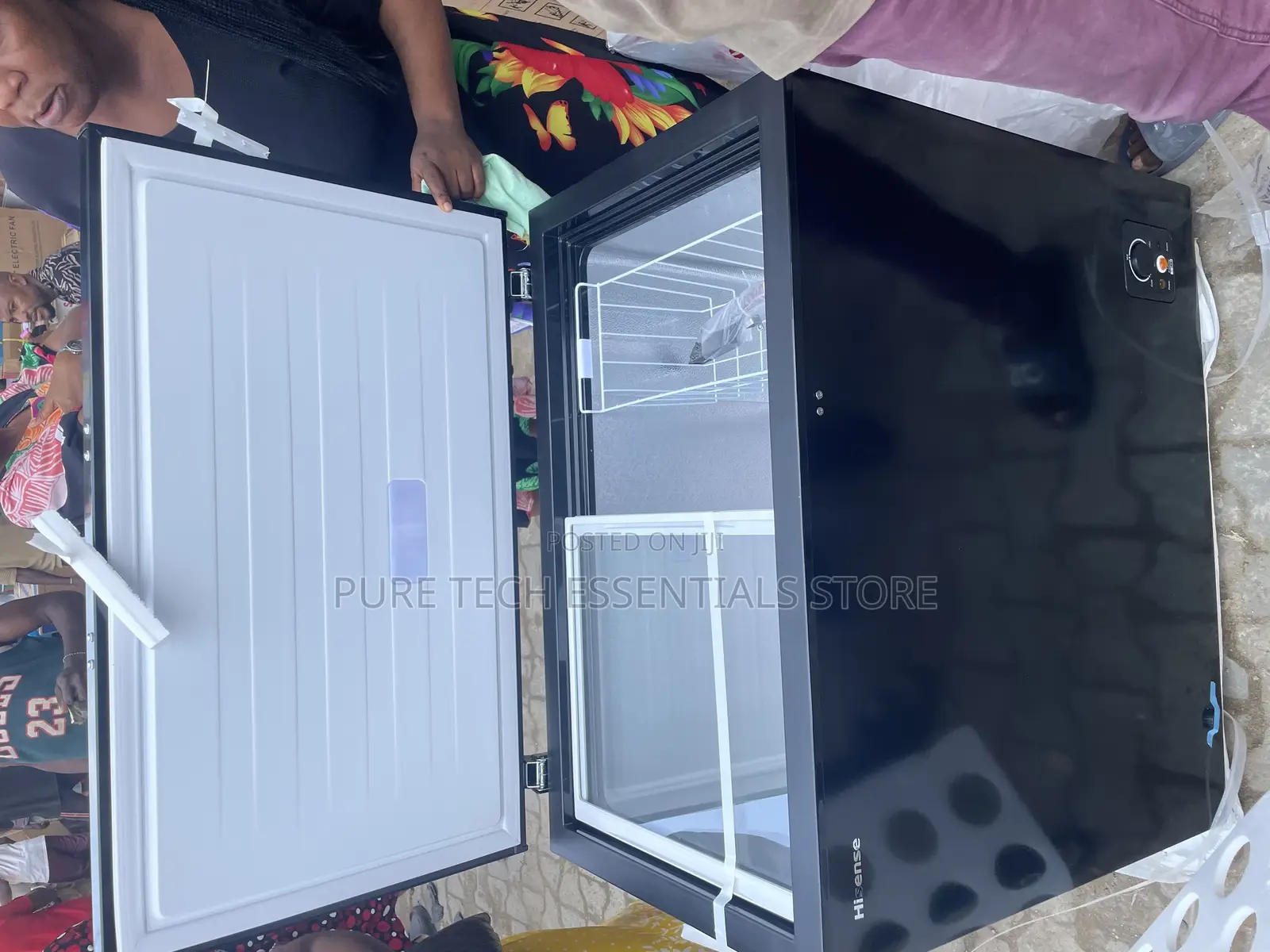 New Brand Hisense Chest Freezer With Inner Glass 200 Liters