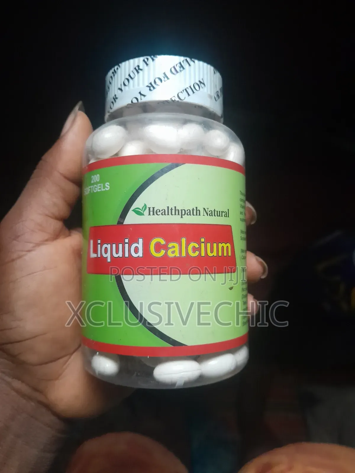 200 Softgels Liquid Calcium