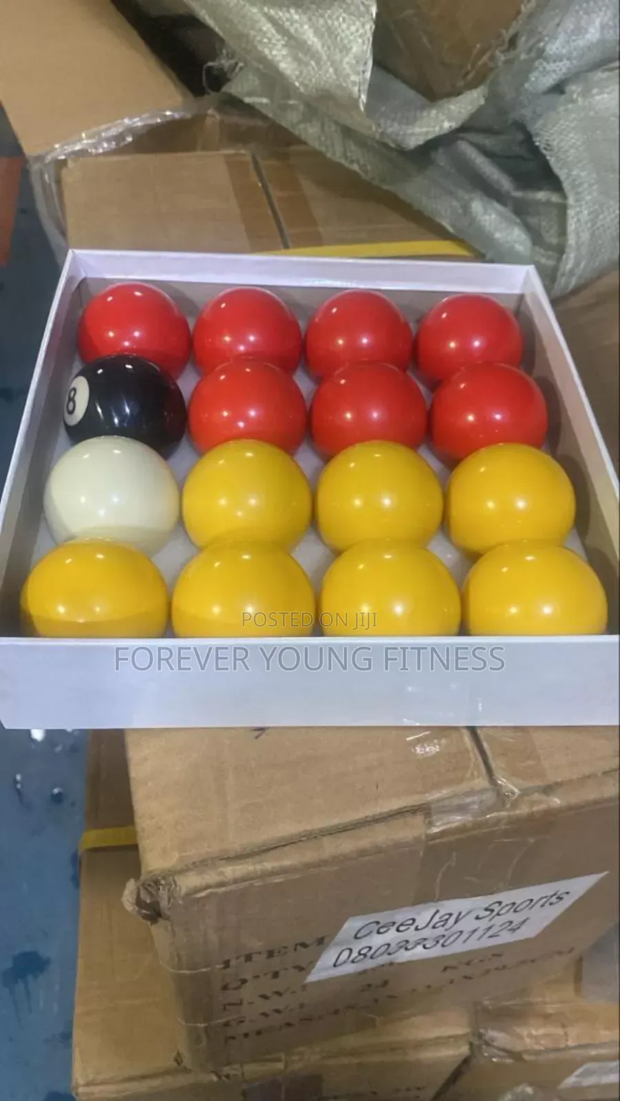 Red and Yellow Ball