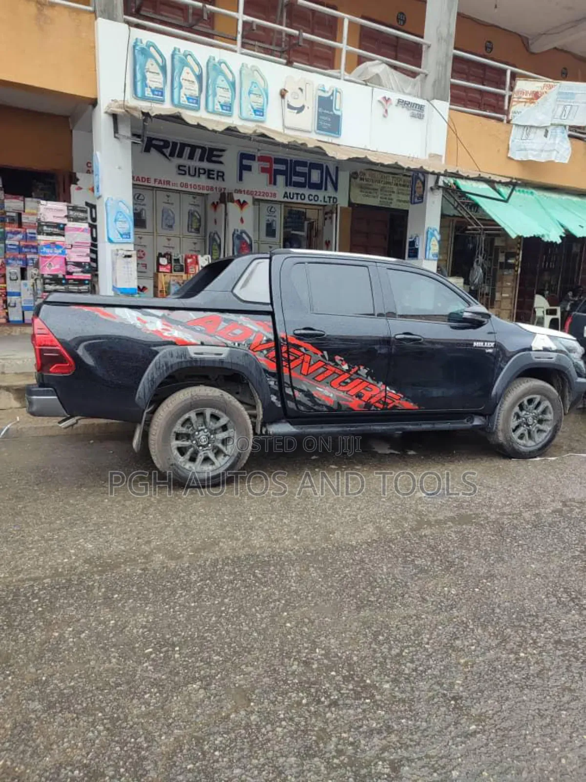 Adventure Hilux Body Sticker and Pickups