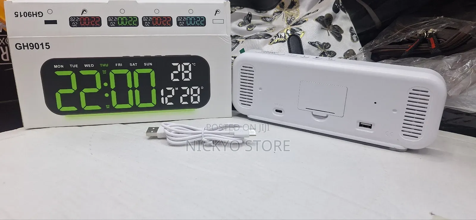 Led Digital Alarm Clock (Tabletop / Bedside)