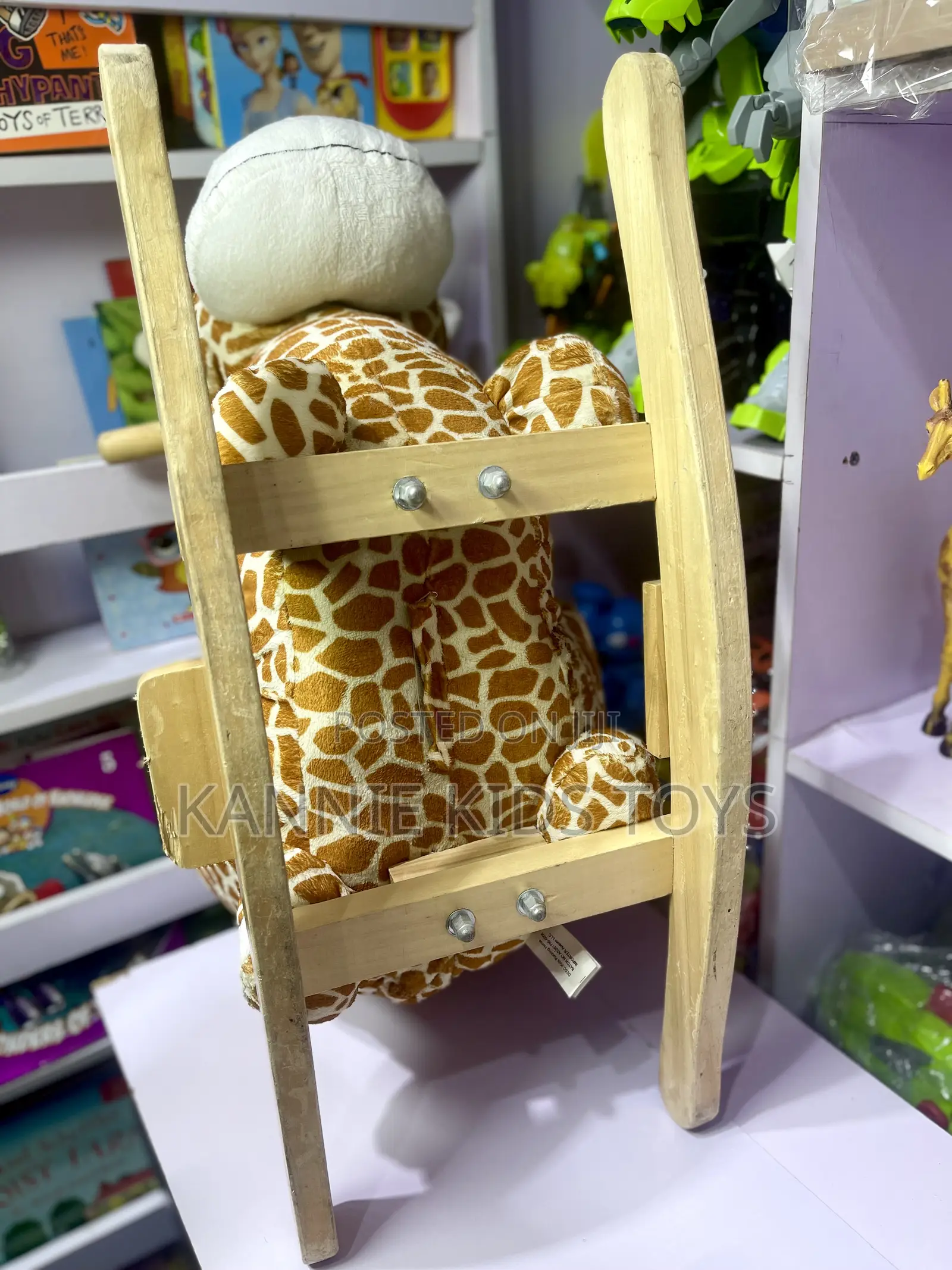 Toddler Giraffe Themed Ride on Rocking Chair