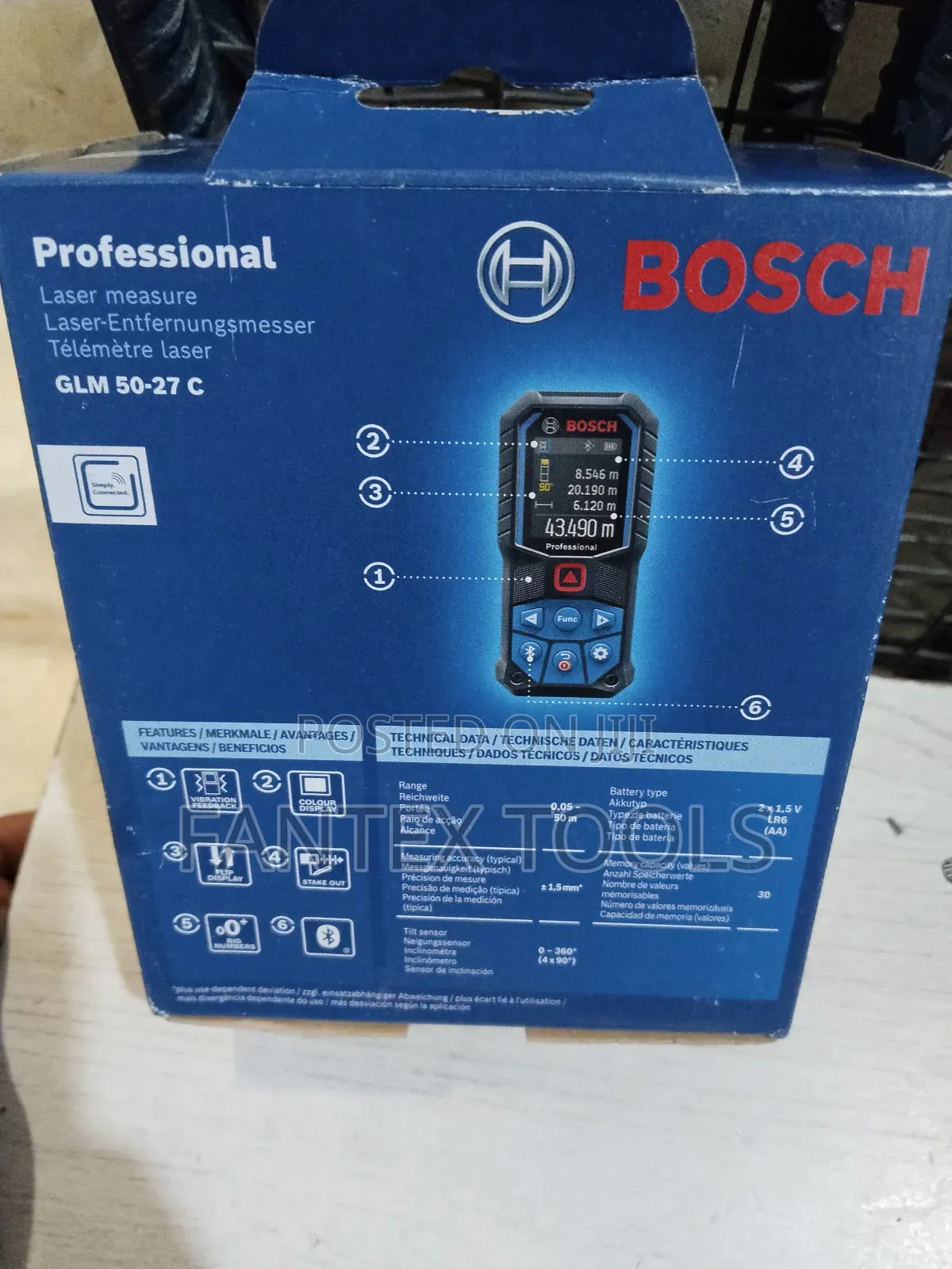 Lesser Distance Measures 50m.