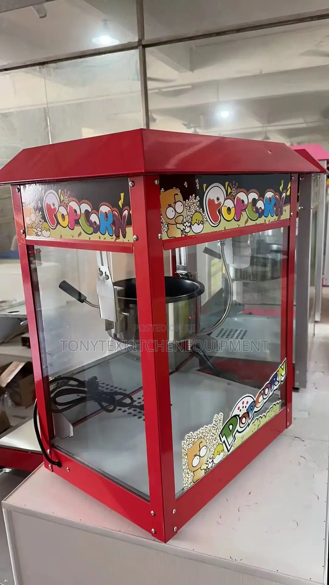 Commercial Popcorn Machine