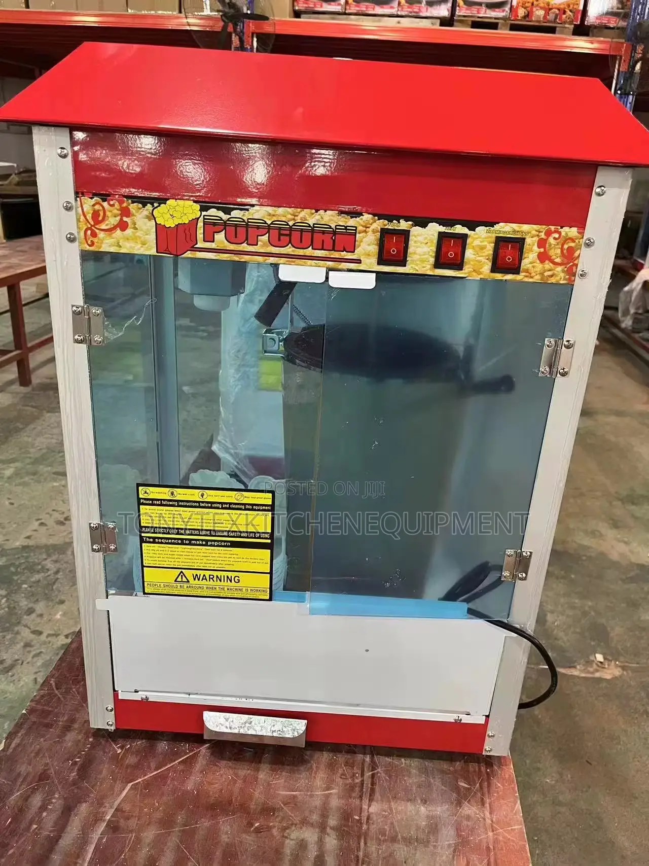 Commercial Popcorn Machine