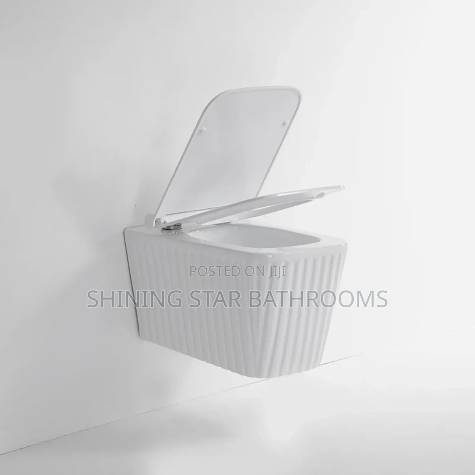 Executive White Conceal Toilet Set