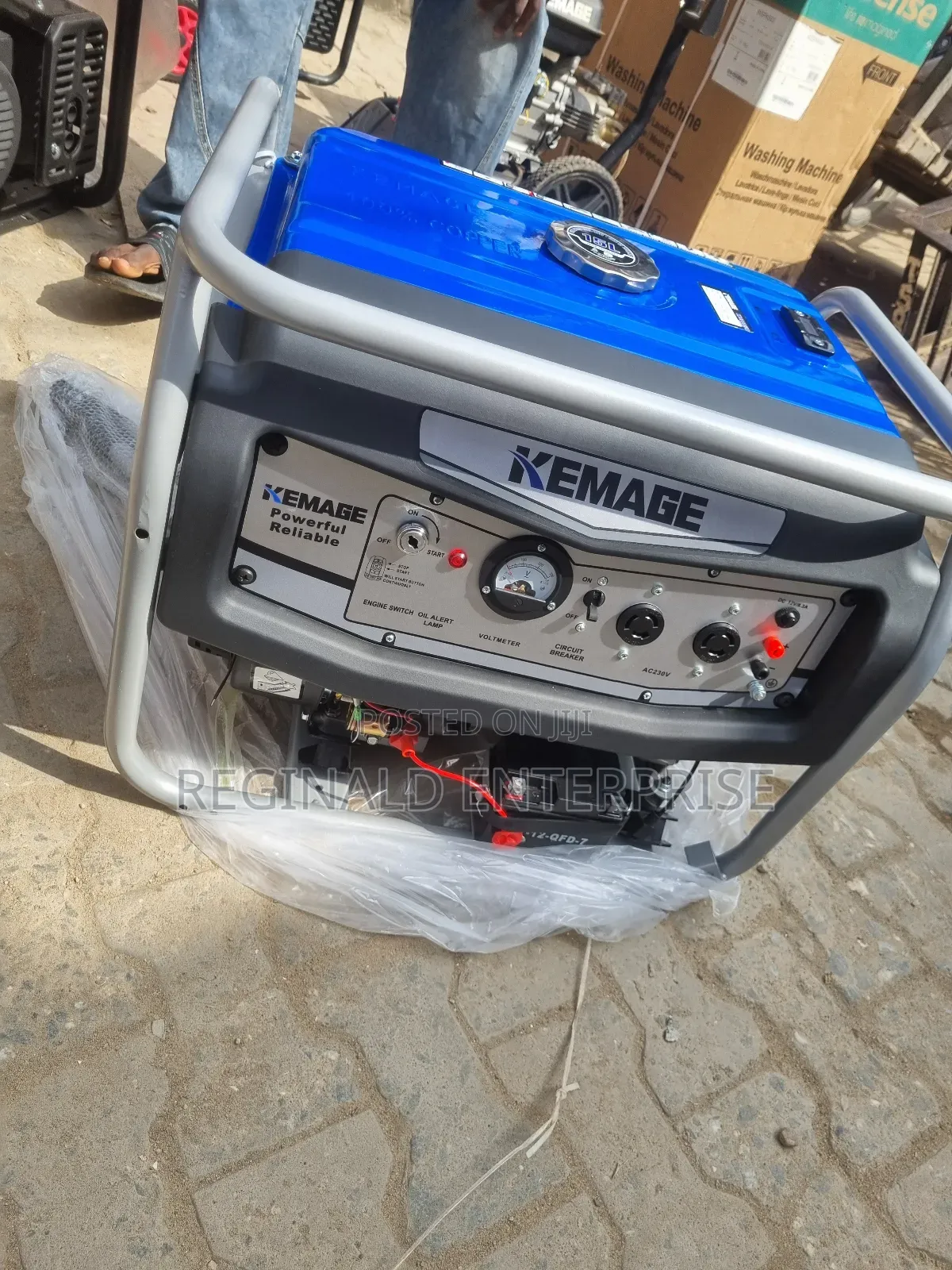 4.5kva Kemage Petrol Generator Model 4800e2r