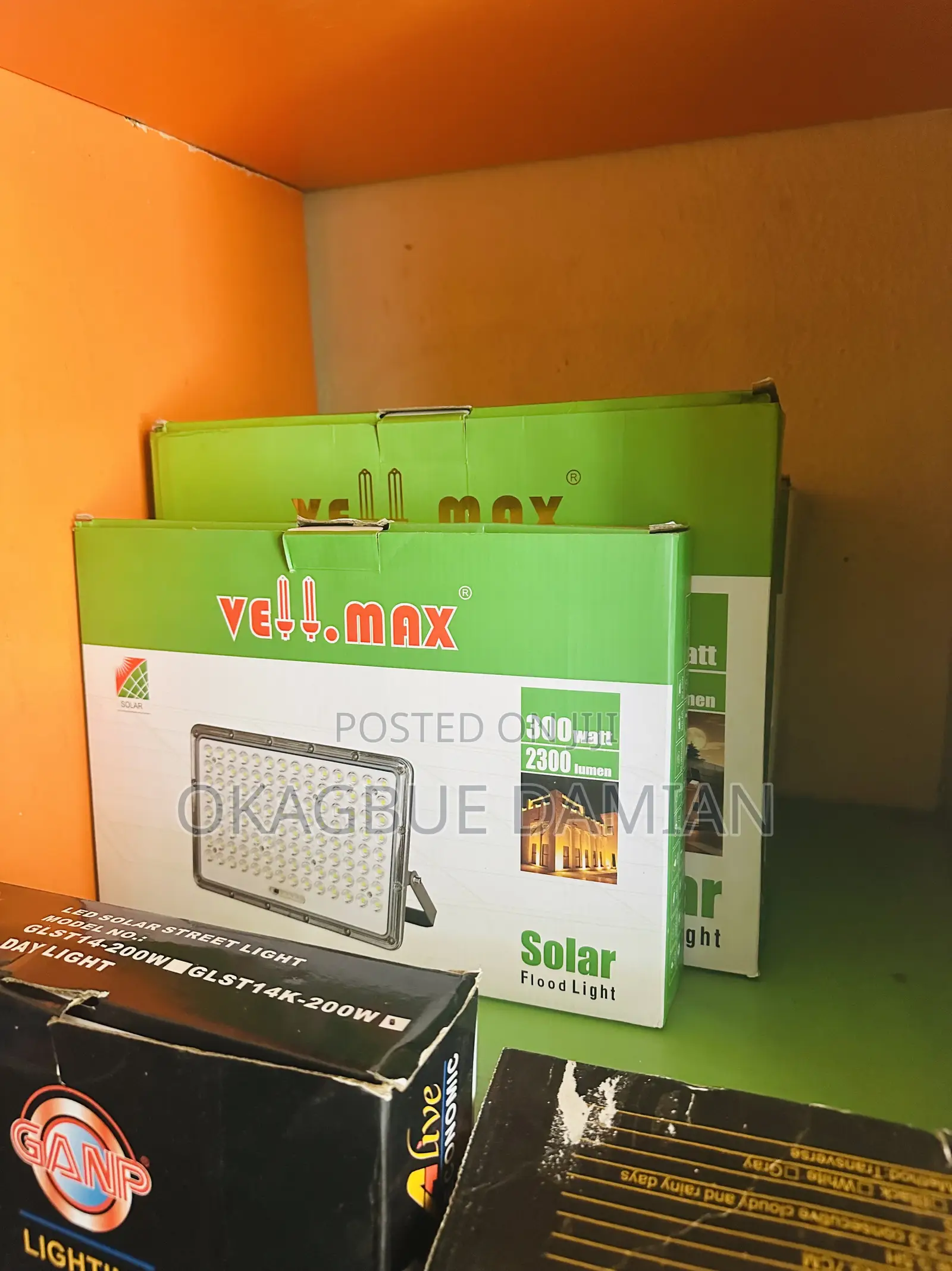 Vellmax Solar Separate Panel Lights