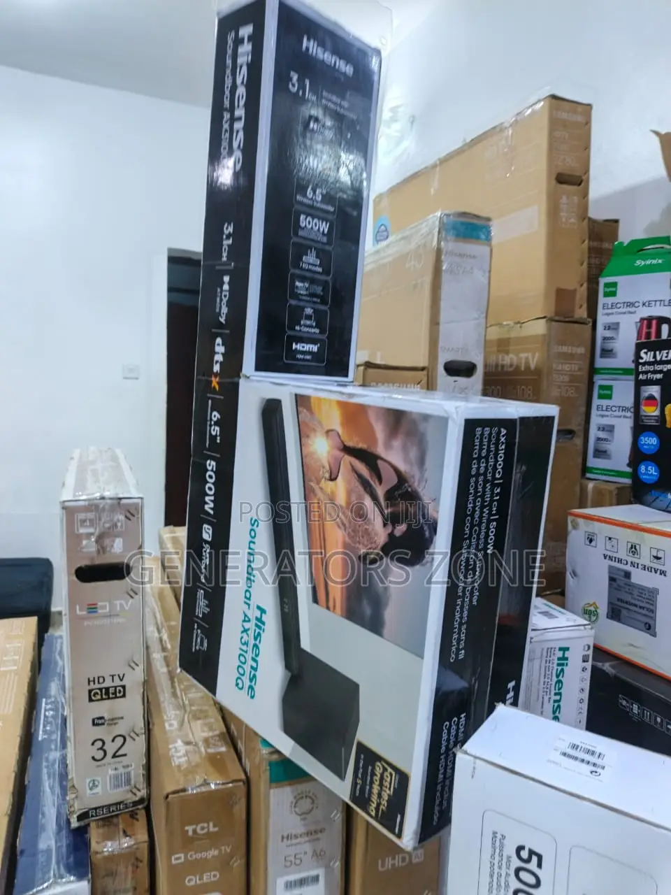 Sound Bar System Hisense Ax3100q 500w