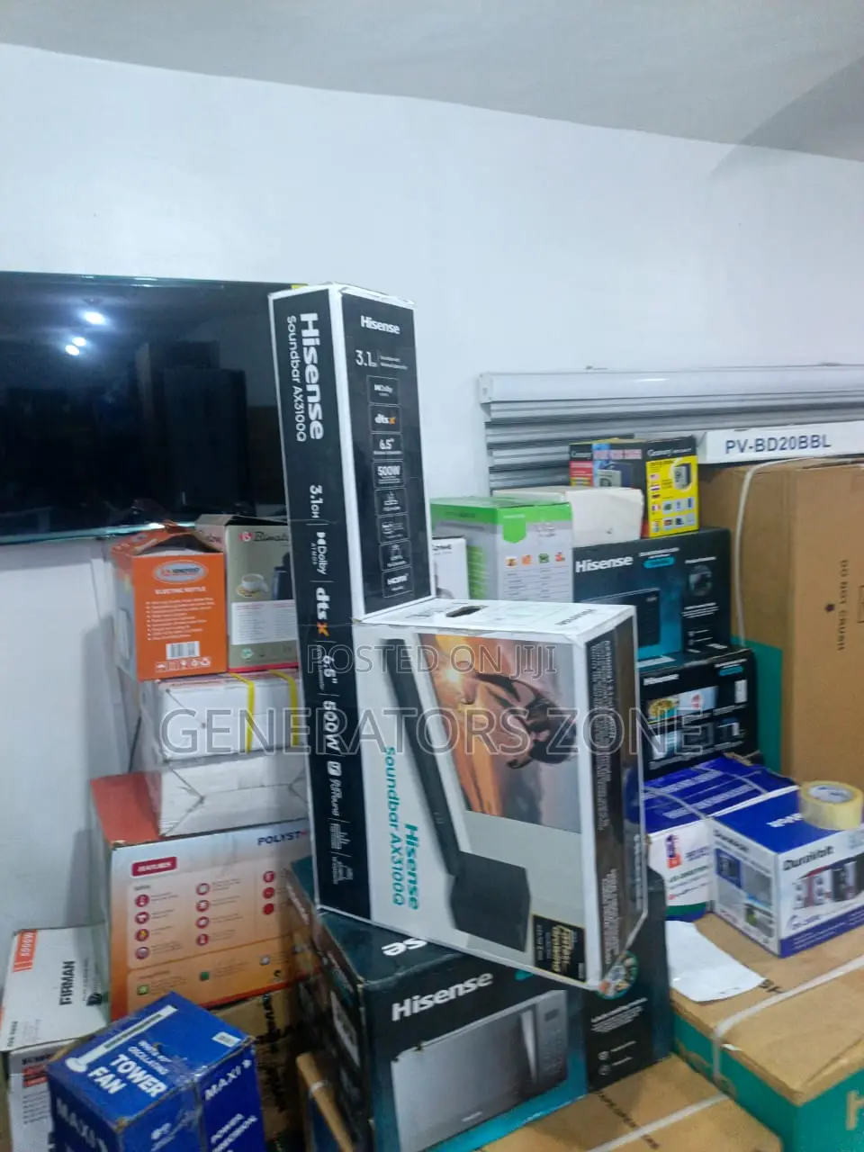 Sound Bar Appliance Hisense Ax3100q 500w