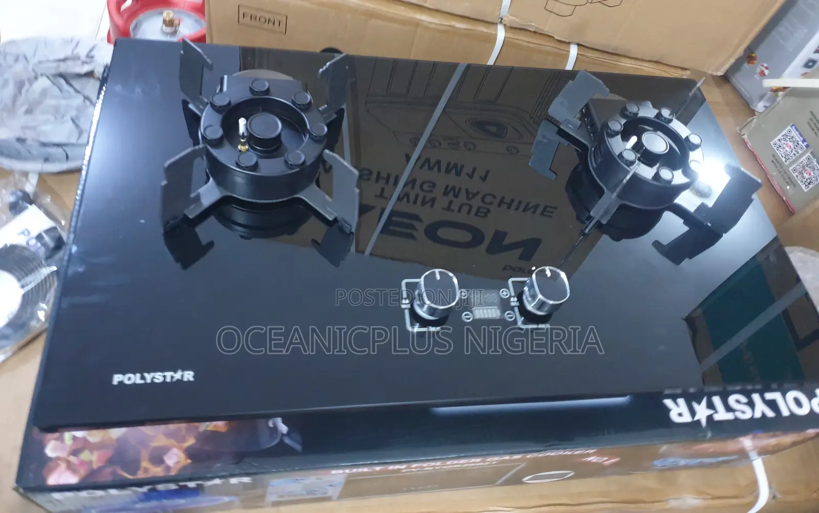 Two Burner Polystar Built-in Gas Cooktop